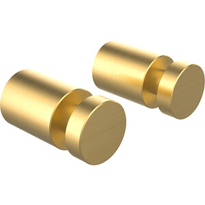 Комплект крючков IDDIS Petite 2 шт, матовое золото (PET2G01i41)