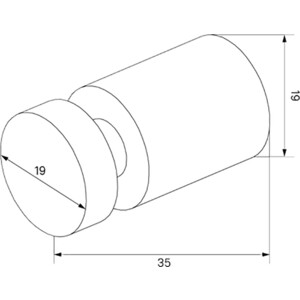 Комплект крючков IDDIS Petite 2 шт, матовое золото (PET2G01i41)