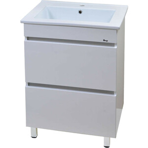 Тумба под раковину Emmy Джерси 62х46 белая (jsy65X)