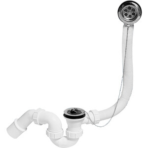 Слив-перелив для ванны McAlpine 36.8 см (MRB1)