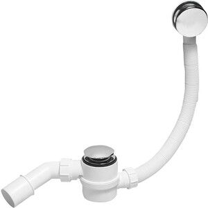 Слив-перелив для ванны McAlpine 70 см Клик-Клак, хром (MRB12)