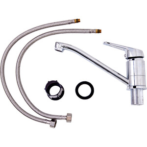 Смеситель для кухни Orange OneLife полимерный, хром (P11-000cr)