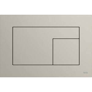 Кнопка смыва TECE Velvet серовато-бежевая (9240733)