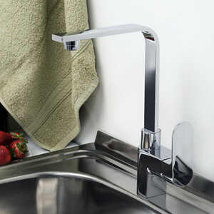 Смеситель для кухни Wasserkraft Dinkel хром (5807)