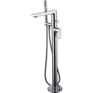 Смеситель для ванны Wasserkraft Dinkel напольный, хром (5821)
