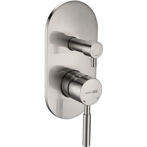 Смеситель для ванны Wasserkraft Wern никель (4241)