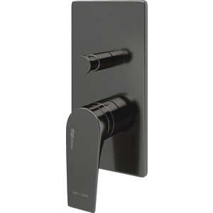 Смеситель для ванны Wasserkraft Wiese оружейная сталь (8461)