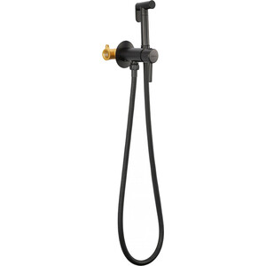 Гигиенический душ Milacio Ultra с гигиенической лейкой, черный матовый (MCU.850.MB)