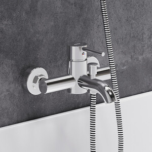 Смеситель для ванны Damixa Scandinavian Pure хром (361000000)