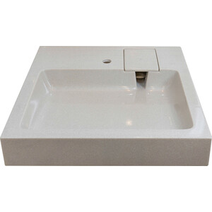 Раковина над стиральной машиной Stella Polar Солярис 60х60 бежевая (SP-00001065)