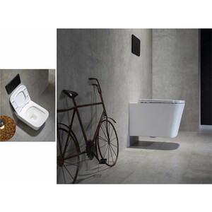 Унитаз подвесной безободковый Triton-Pro Verso VO-3032 сиденье микролифт (Щ0000057972)