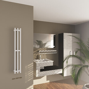 Полотенцесушитель электрический ALTASAN Арго 17x120 белый матовый (Арго12017БМ)