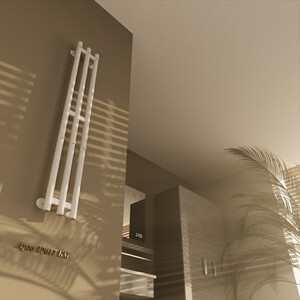 Полотенцесушитель электрический ALTASAN Арго 17x120 белый матовый (Арго12017БМ)