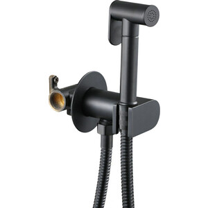 Смеситель для душа Savol с гигиенической лейкой, черный (S-FXQ001H)