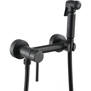 Смеситель для душа Savol с гигиенической лейкой, черный (S-FXQ004H)