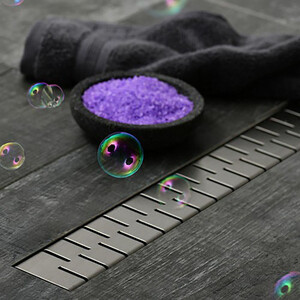 Душевой лоток Veconi Medium Satin 850 хром матовый (V850MS)