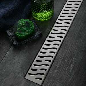 Душевой лоток Veconi Harmony Satin 850 хром глянцевый (V850HS)