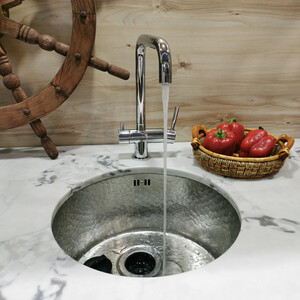 Смеситель для кухни Seaman Visconti с подключением фильтра, хром (SSL-7326-WP)