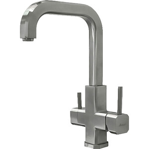 Смеситель для кухни Seaman Eco Venice с подключением фильтра, нержавеющая сталь (SSN-1127-SS)