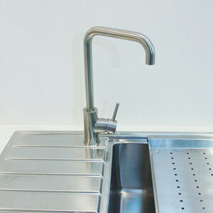 Смеситель для кухни Seaman Eco Glasgow нержавеющая сталь (SSN-3026-SS)