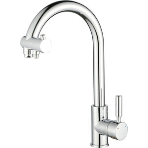 Смеситель для кухни Seaman Barcelone с подключением фильтра, хром (SSL-5226-WP)