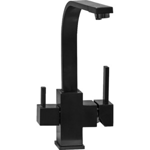 Смеситель для кухни Seaman Barcelone с подключением фильтра, темная оружейная сталь (SSL-5390-DG)