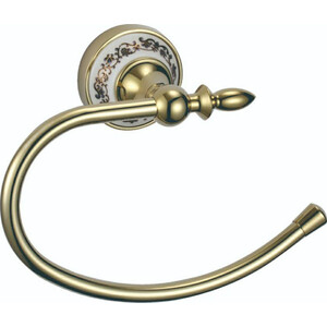 Полотенцедержатель Savol серия 68b кольцо, золото (S-06860B)