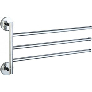 Полотенцедержатель поворотный Savol серия 87 тройной, хром (S-008703)