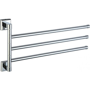 Полотенцедержатель поворотный Savol серия 95 тройной, хром (S-009503)