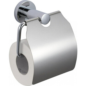 Держатель туалетной бумаги Savol серия 87 с крышкой, хром (S-008751)