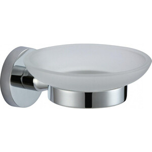 Мыльница Savol серия 87 хром/стекло матовое (S-008759)