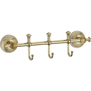 Планка Savol серия 58b 3 крючка, золото (S-005873B)