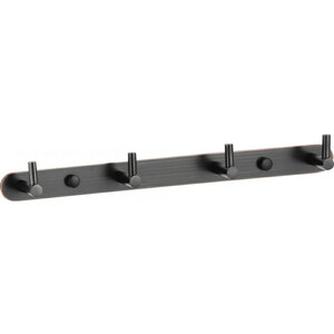 Планка Savol 4 крючка, черный (S-007214H)