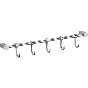 Планка Savol 5 крючков, хром (S-006205)