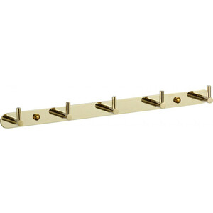 Планка Savol 5 крючков, золото (S-007215B)