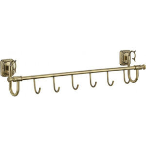 Планка Savol серия 64 6 крючков, бронза (S-006476)