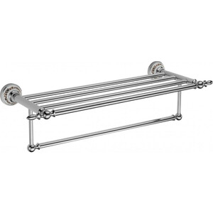 Полка для полотенец Savol серия 68а 60 см, хром (S-06844A)