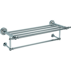 Полка для полотенец Savol серия 68а 60 см, хром (S-06845A)