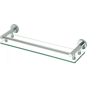 Полка стеклянная Savol серия 87 50 см, хром (S-508791)