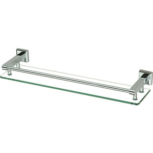 Полка стеклянная Savol серия 95 50 см, хром (S-509591)