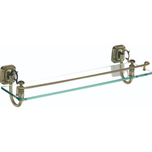 Полка стеклянная Savol серия 64 60 см, бронза (S-006491)