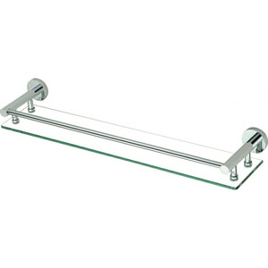 Полка стеклянная Savol серия 87 60 см, хром (S-608791)
