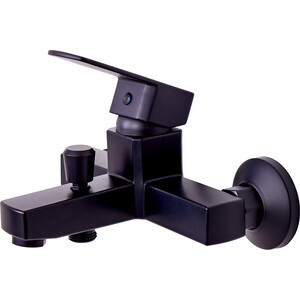 Смеситель для ванны Orange OneLife полимерный, черный матовый (P06-100b)