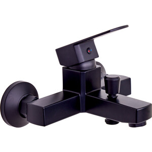 Смеситель для ванны Orange OneLife полимерный, черный матовый (P06-100b)