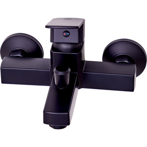 Смеситель для ванны Orange OneLife полимерный, черный матовый (P06-100b)