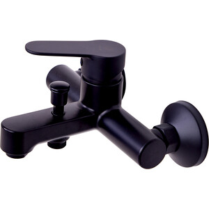 Смеситель для ванны Orange OneLife полимерный, черный матовый (P07-100b)