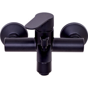 Смеситель для ванны Orange OneLife полимерный, черный матовый (P07-100b)