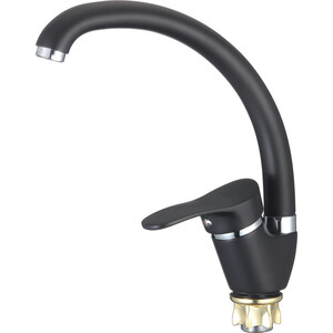 Смеситель для кухни D-Lin черный (D150405-A)