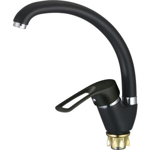 Смеситель для кухни D-Lin черный (D150422-A)