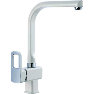 Смеситель для кухни D-Lin белый (D155366-C)